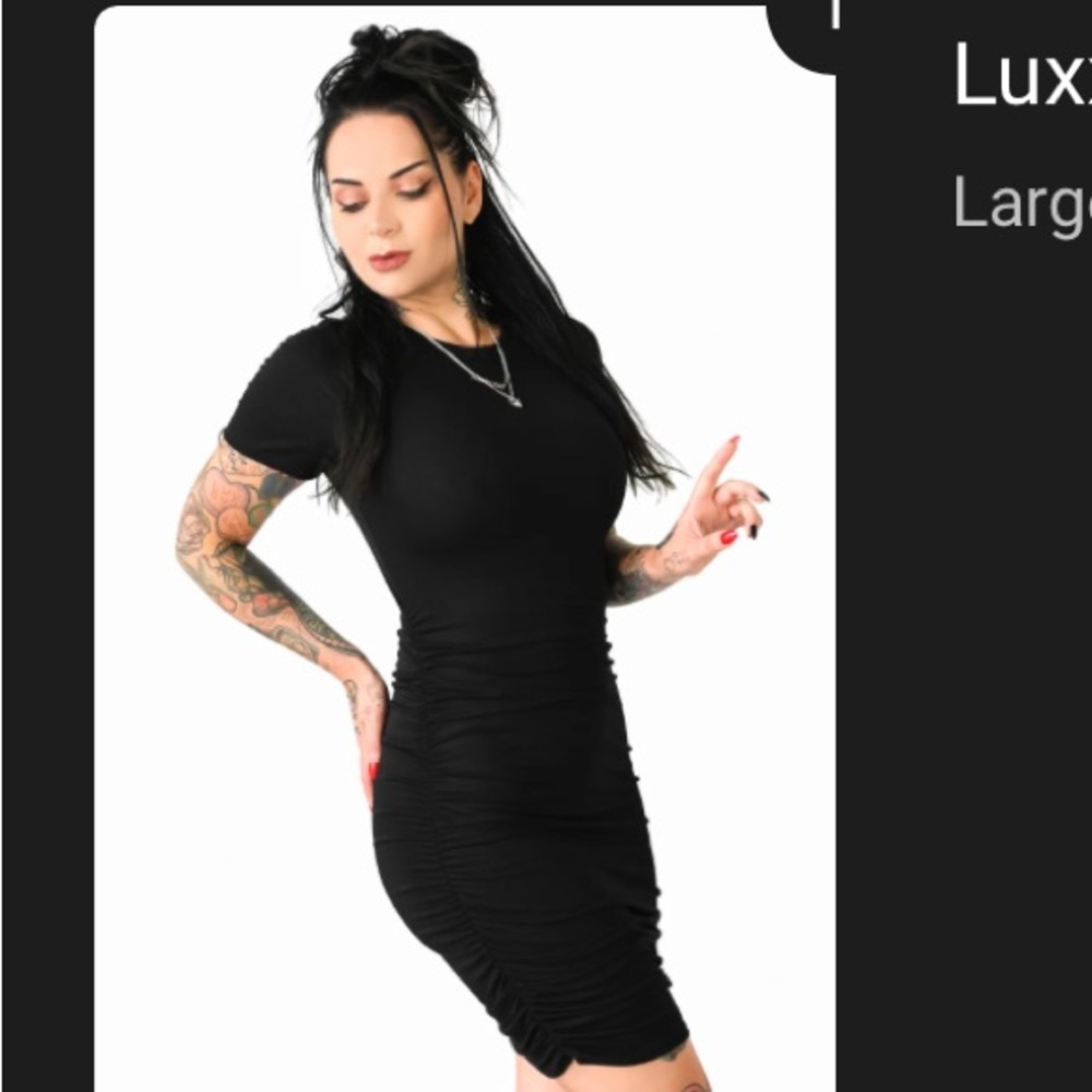 Foxblood Luxxy Bodycon Dress
